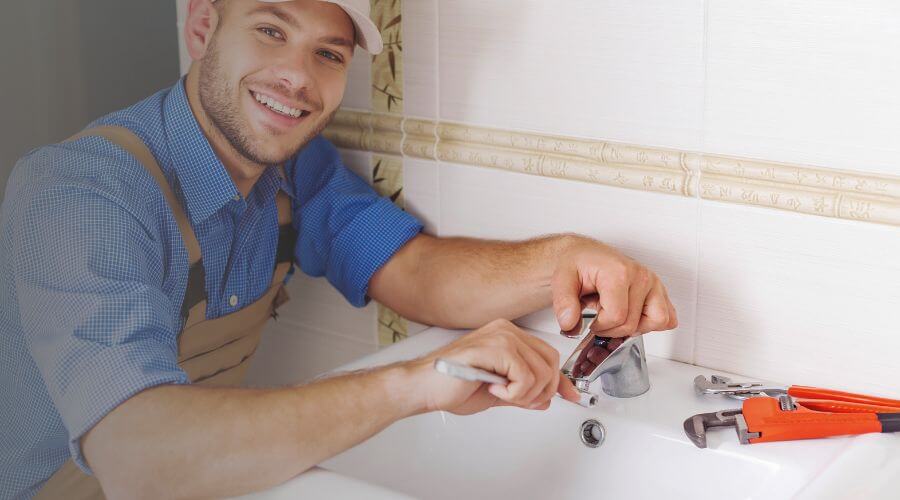 Professional bathroom faucet installation in Harrison, MI